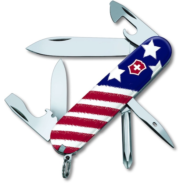 Swiss Army Brands 2023 Victorinox Tinker Animated American Flag With